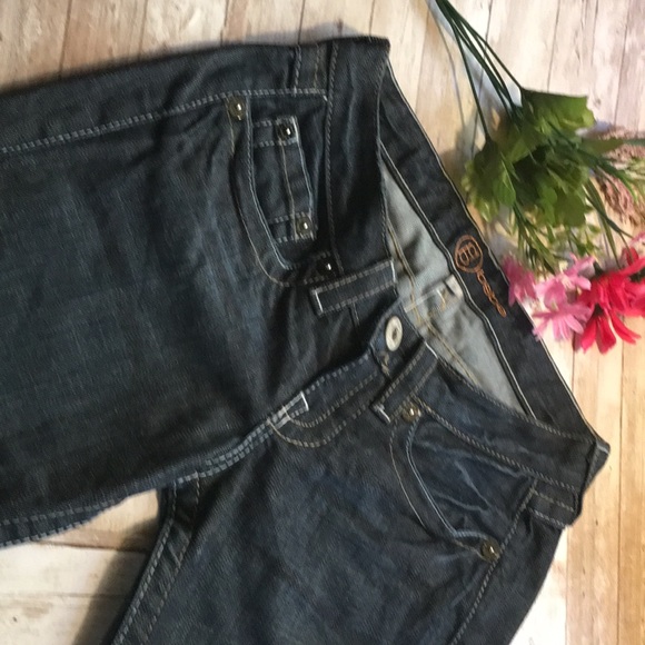 Bebe jeans dark wash size 27. in good condition - Picture 2 of 13